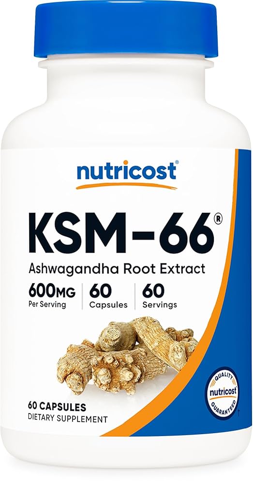 Amazon.com: Nutricost KSM-66 Ashwagandha Root Extract 600mg